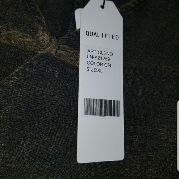 Buykud Navy Striped Oversized Dress NWT Size XL - Picture 5 of 10